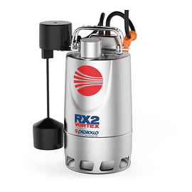 Pedrollo fotoПогружной дренажный насос для загрязненных вод Pedrollo Серия RX-VORTEX 0,75 Квт  italia