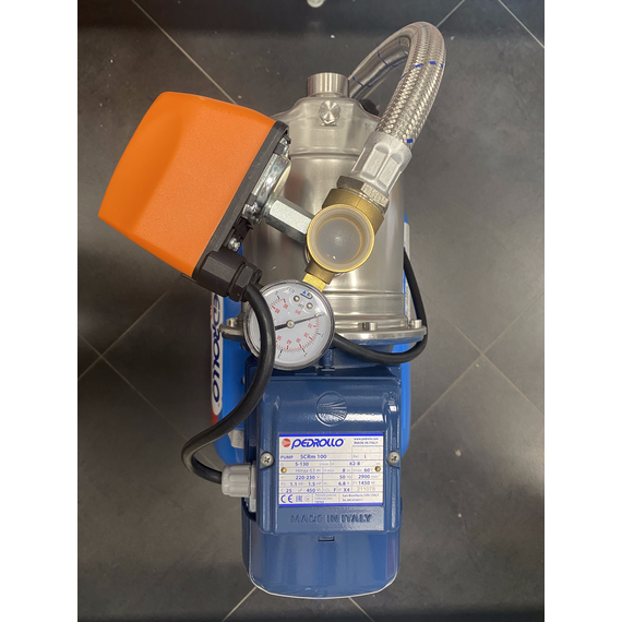 pedrolloГидрофор без защиты от сухого хода Pedrollo Hydrofresh 5CRm100-AISI304 1,1 kW, изображение 3italia