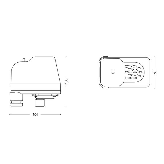 pedrolloРеле давления по нижнему пределу LP3 (0.05 - 0.40 бар) 1/4F Italtecnica, изображение 5italia