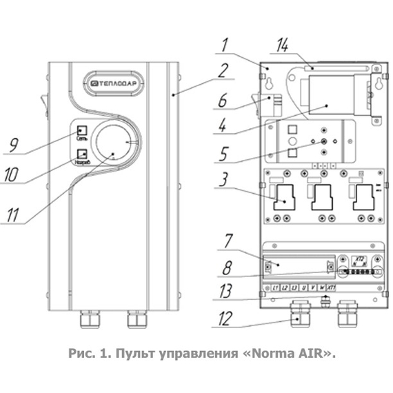 Pedrollo fotoПульт управления Norma AIR Теплодар , изображение  2 italia