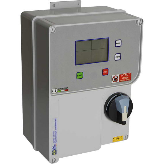 pedrolloADE-DE 7.5-15/40 (5.5-11kW, 7.5-15HP, 400V) под датчики уровня, с экраном FLitalia