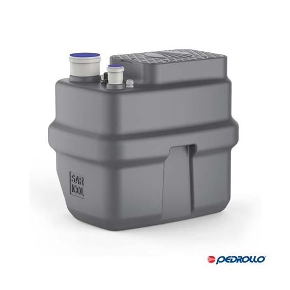 pedrolloКанализационная установка с баком на 100 л Pedrollo SAR 100-TOP 2, изображение 3italia