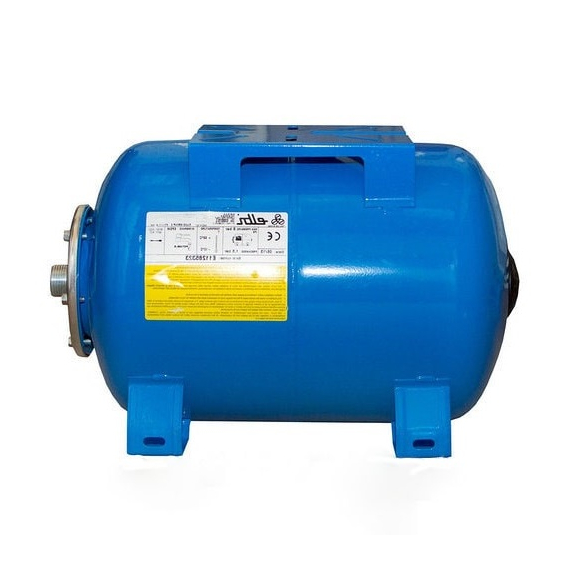 pedrolloVas de expansiune Ultra-Pro 50L 1" G (Albastru) orizontal ELBI, изображение 2italia
