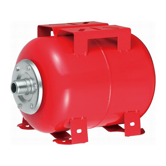 pedrolloVas de expansiune 22–24L 1" G (Roșu) orizontal ELBI, изображение 2italia