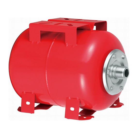 pedrolloVas de expansiune 22–24L 1" G (Roșu) orizontal ELBIitalia