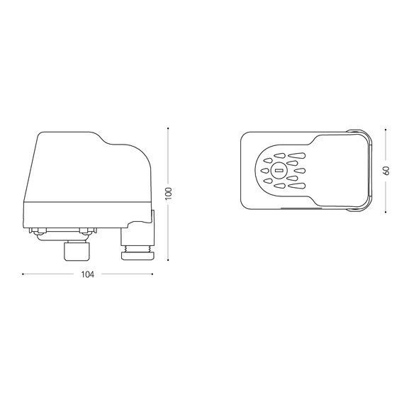 Pedrollo fotoРеле давления PT/5 (1-5 бар) 1/4 F (400V) Italtecnica , изображение  2 italia