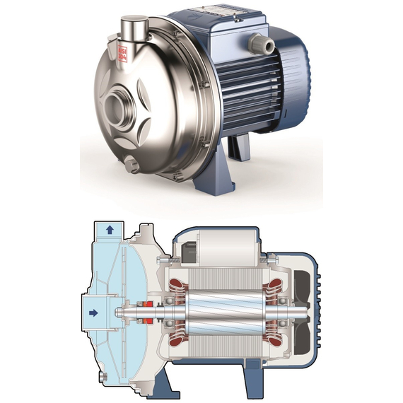 Pedrollo fotoЦентробежный насос Pedrollo CP190-ST4 (AISI 304) 1,5 kW , изображение  3 italia