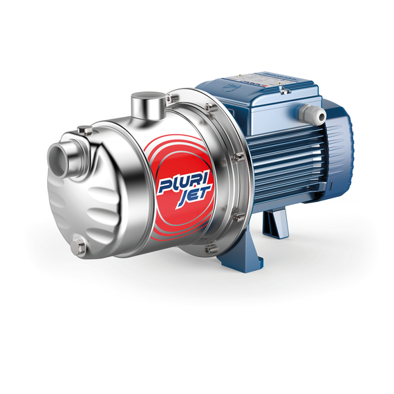Pedrollo fotoМногоступенчатый самовсасывающий насос Pedrollo PLURIJETm 4/80X 0,55 kW , изображение  2 italia