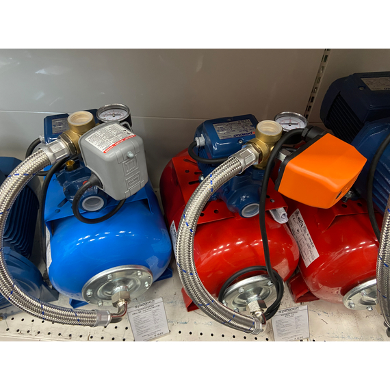 pedrolloГидрофор с защитой от сухого хода Pedrollo Hydrofresh JDWm 1AX/30-4" - 24 CL 0,75 kW, изображение 6italia