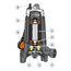 Pedrollo fotoДренажный электронасос с режущим механизмом Pedrollo TRITUS TR1.1 1,1 kW , изображение  7 italia