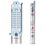 pedrolloПогружной насос Pedrollo 4SRm 4/12 - F - PD 1,1 kW, Putere: 1,1, Serie: 4SR-Fitalia